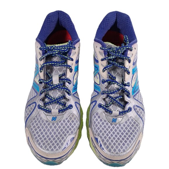 New Balance 870 V3 Running Shoes Women 9.5 B Blue Gray Yellow Athletic W870WB3 - Picture 7 of 16